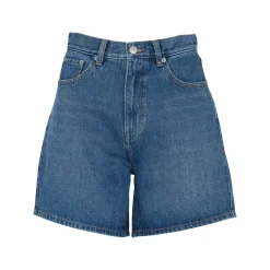 ISYS DENIM HIGH WAIST SHORTS
